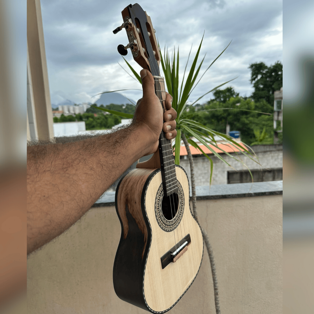 Cavaquinho Jacarandá Exótico - Pronta entrega - Peça única