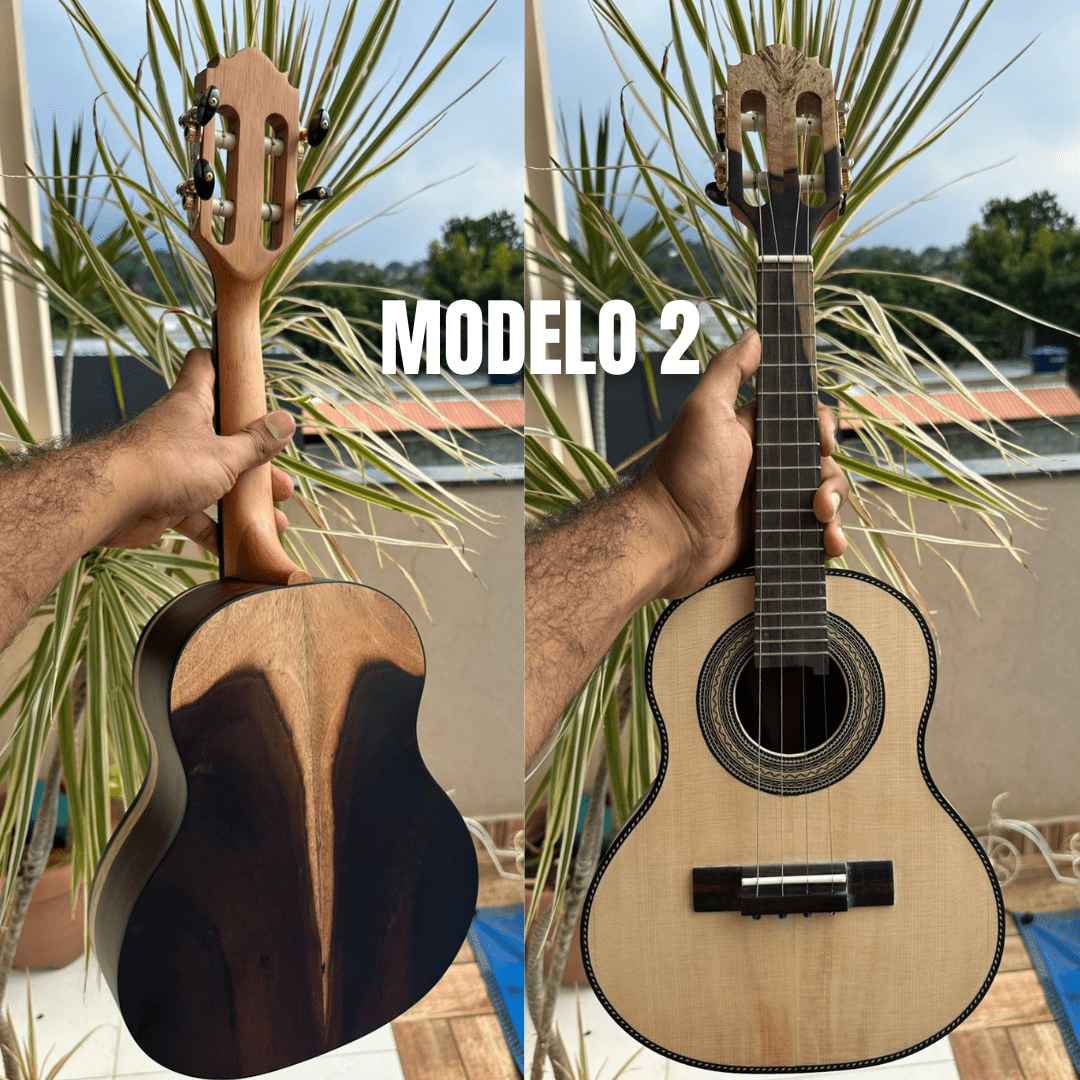 Cavaquinho Jacarandá Exótico - Pronta entrega - Peça única