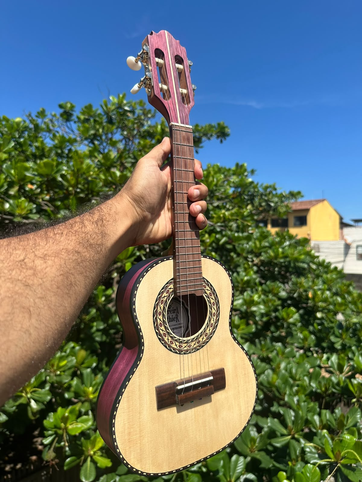 Cavaquinho Roxinho Ferreira Luthier - PRONTA ENTREGA