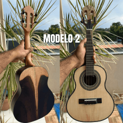 Cavaquinho Jacarandá Exótico - Pronta entrega - Peça única